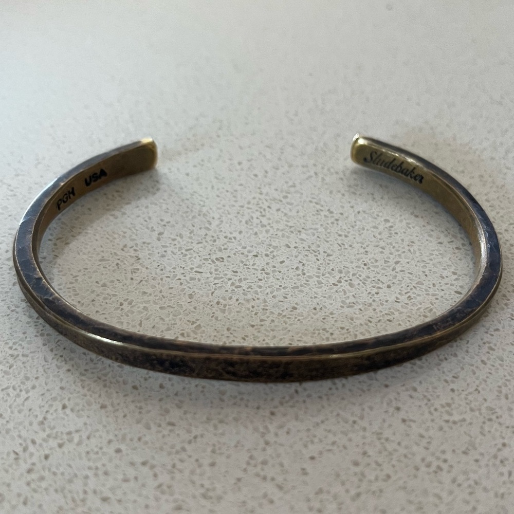 Studebaker Metals Workshop Cuff Size XL